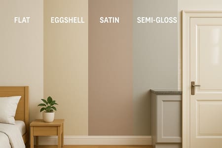 Interior paint sheens simplified what to use in kitchens baths bedrooms